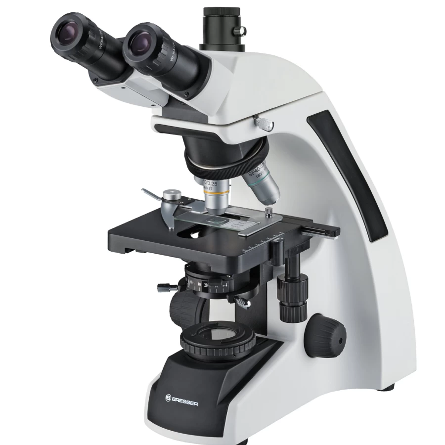 Bresser Science TFM-301 Trino Microscope with High-Quality Optics for Precision Observation