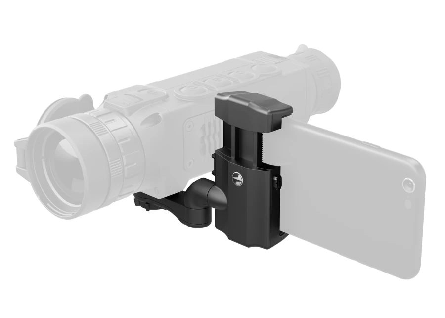 Bresser Helion Flip-Up Smartphone Mount for Hands-Free Viewing and Recording