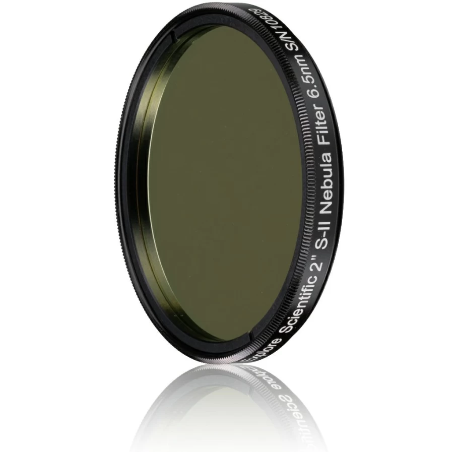 Bresser 2" S-II Nebula Filter 6.5Nm for Astrophotography - Enhance Emission Nebulae Details