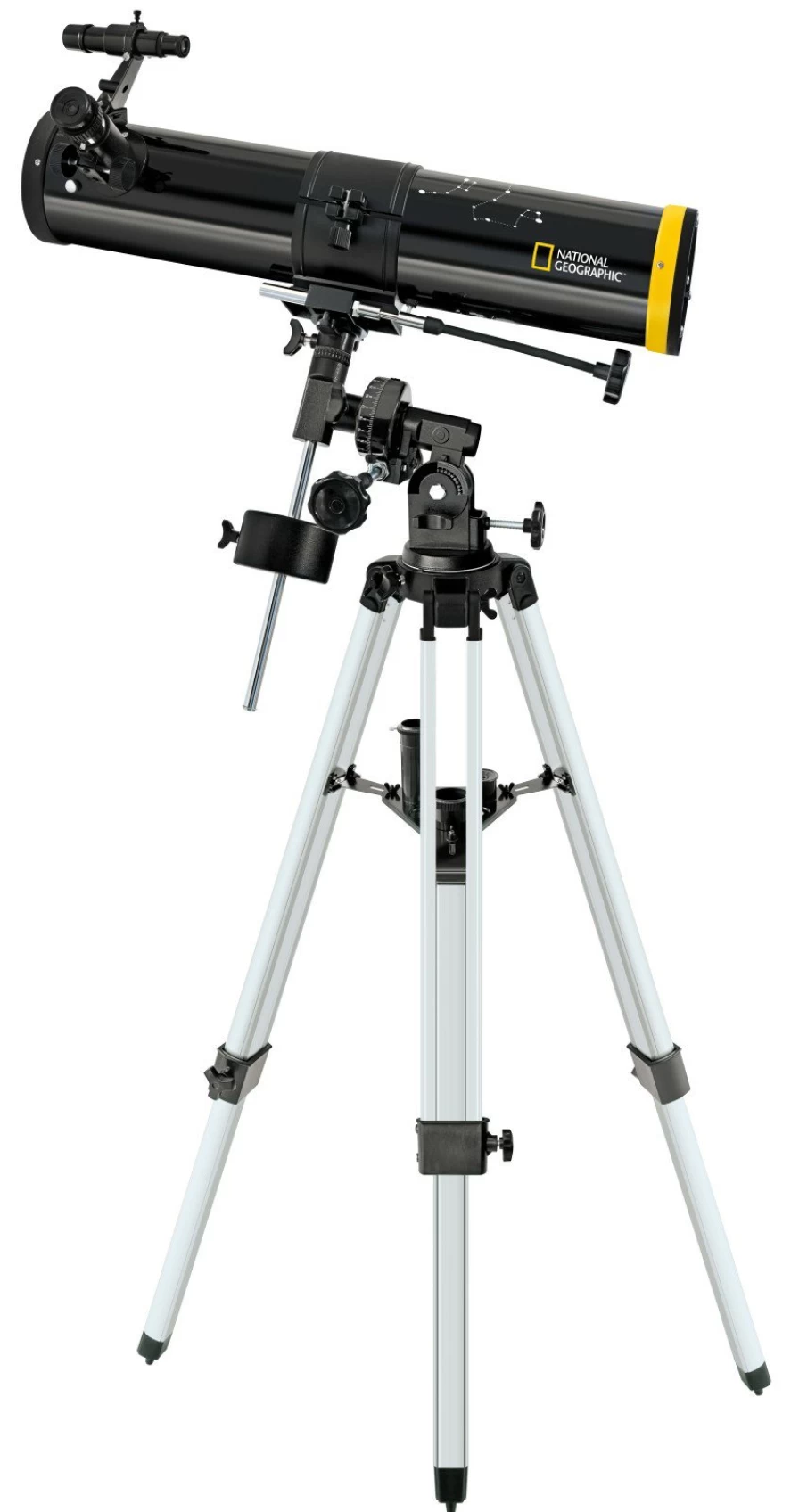 Bresser National Geographic 76/700mm Reflector Telescope with EQ Mount for Astronomy Beginners