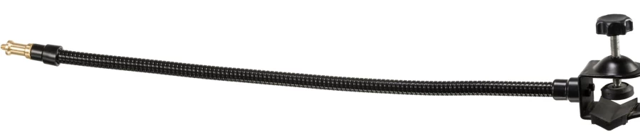 Bresser BR-23 Adjustable Gooseneck Tube Clamp with Spigot for Flexible Mounting