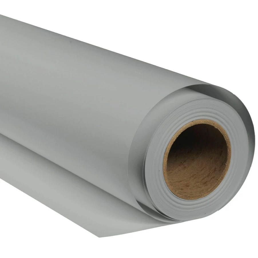 Bresser SBP17 Grey Paper Background Roll - 2.72m x 11m for Photography Studio Backdrop