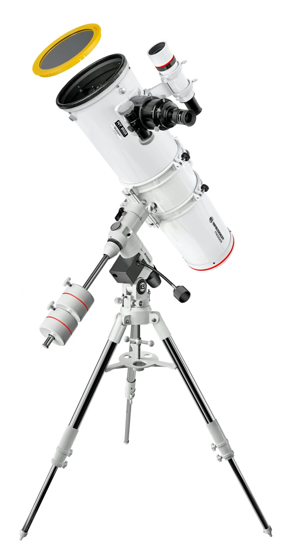 Bresser Messier NT-203/1000 Hexafoc Reflector Telescope with EXOS-2/EQ5 Mount for Astronomy