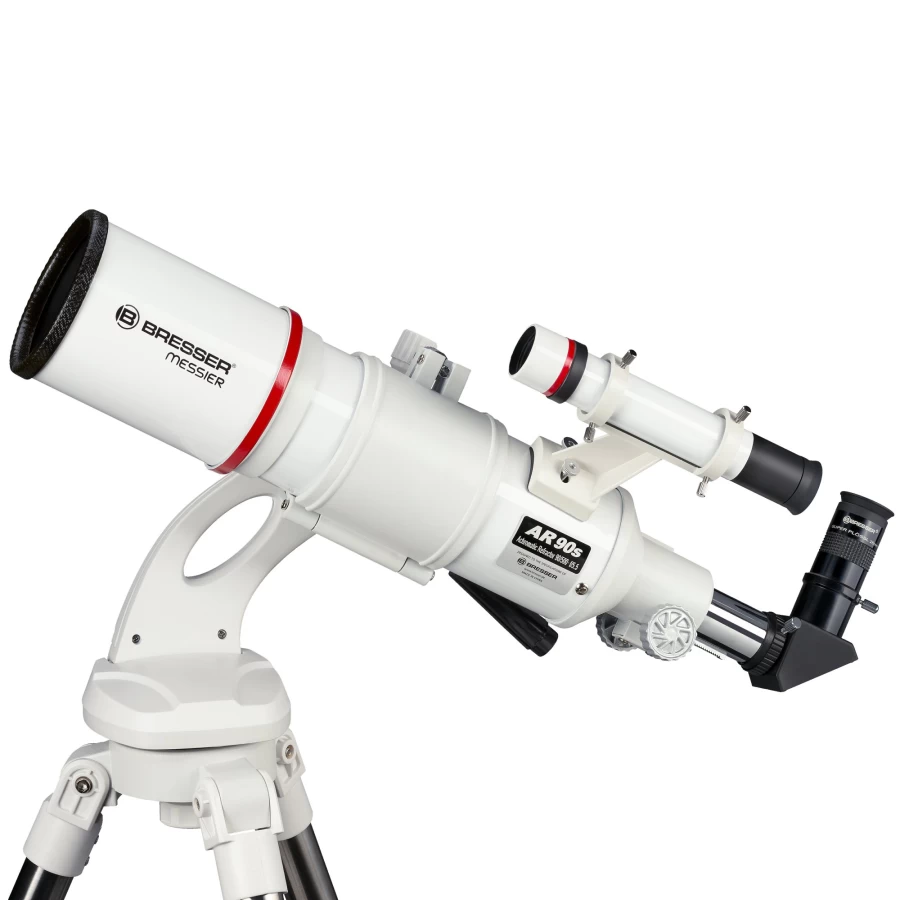 Bresser Messier AR-90/500 Nano AZ Refractor Telescope with Portable Altazimuth Mount for Astronomy Beginners