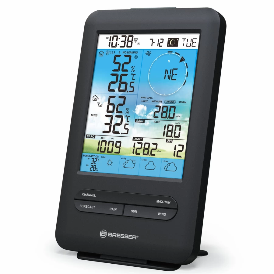 Bresser 7003200 4-Day 4Cast Wi-Fi Weather Centre Additional Base Station | Expand Your Weather Monitoring System
