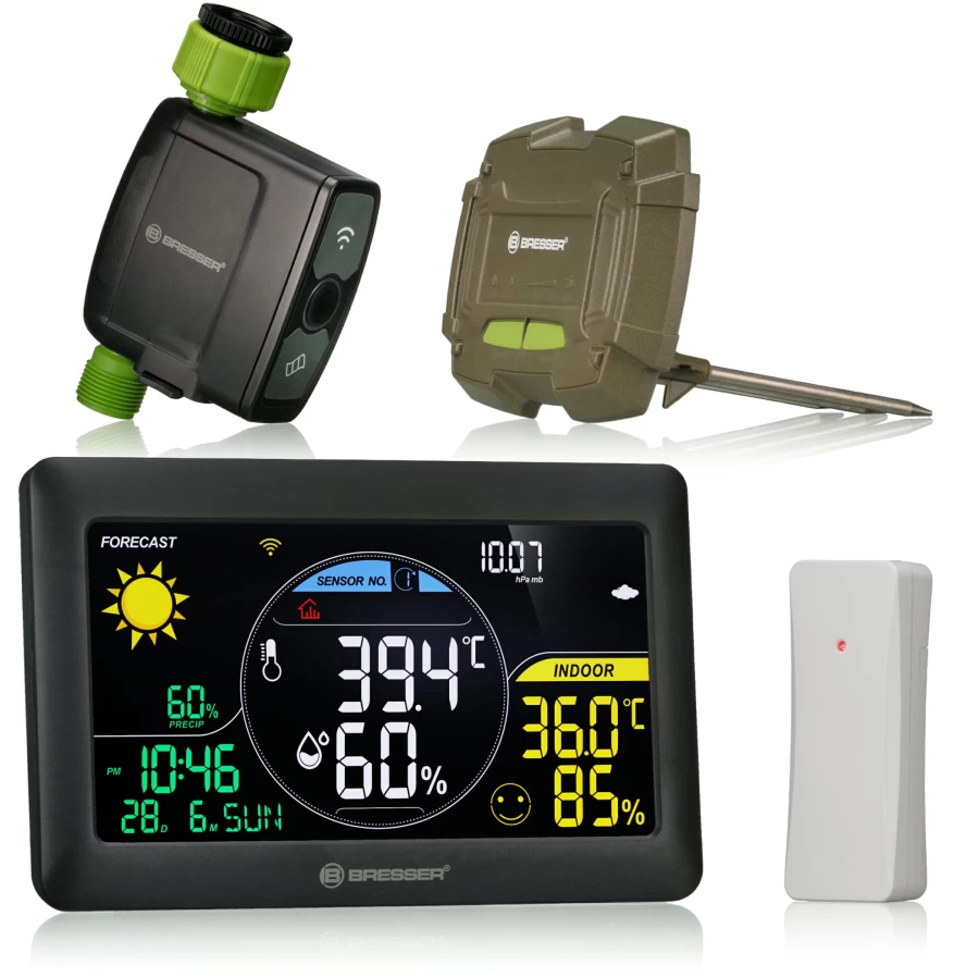 Bresser Smart Garden Irrigation System - Automated Home Watering Solution for Plants