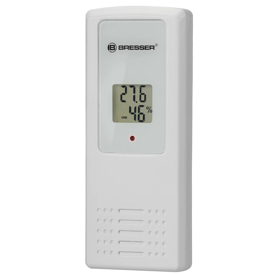 Bresser Climatrend Hygro Quadro Digital Thermo-Hygrometer with 4-Channel Wireless Temperature and Humidity Monitoring