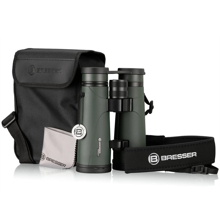Bresser Pirsch 10X50 High-Performance Binoculars with Phase Coating for Enhanced Clarity and Brightness