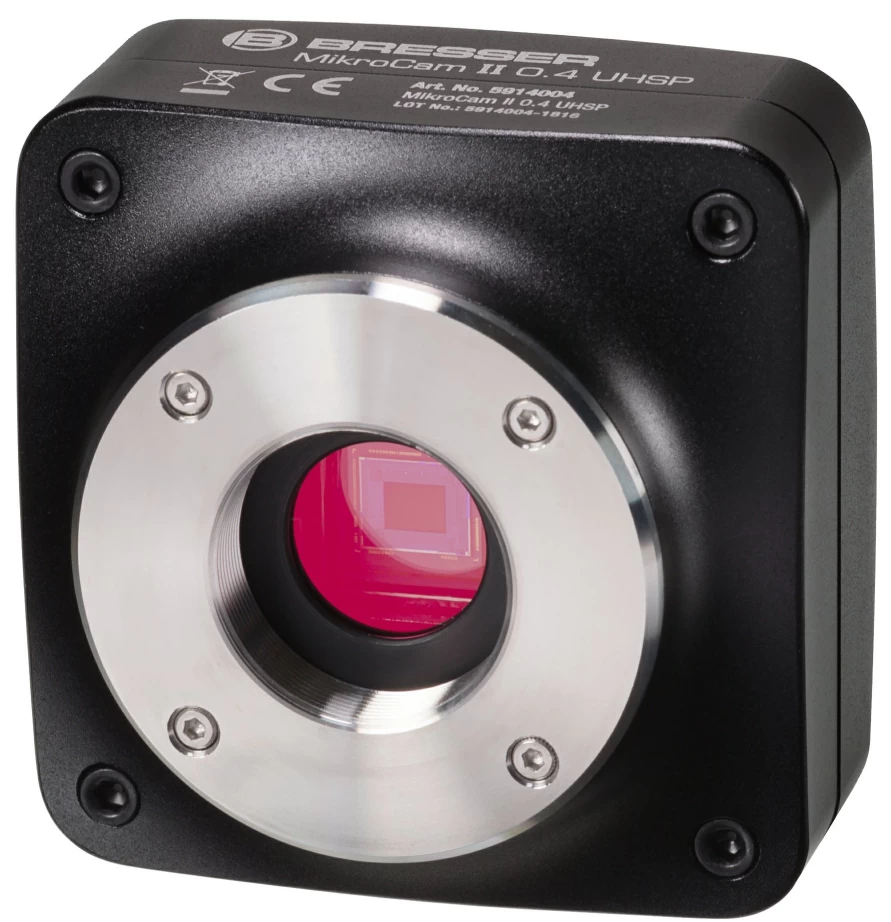Bresser MikroCam II 0.4 USB Microscope Camera - High-Speed HD Imaging for Scientific Research & Education
