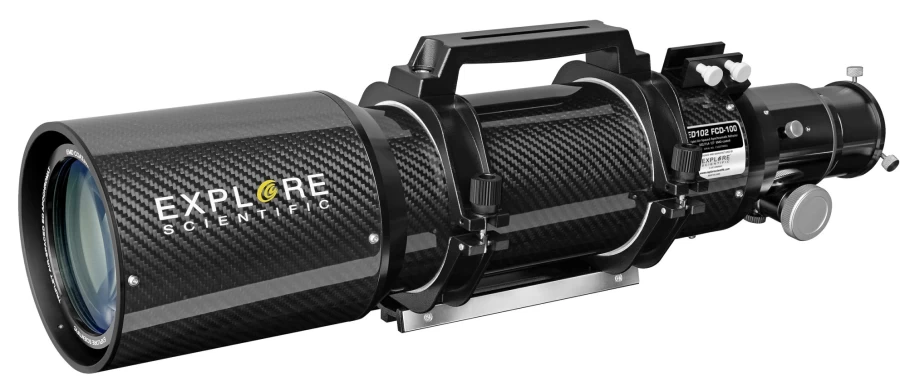 Bresser Explore Scientific ED APO 102mm f/7 Refractor Telescope with FCD-100 Glass and Carbon Fiber Tube