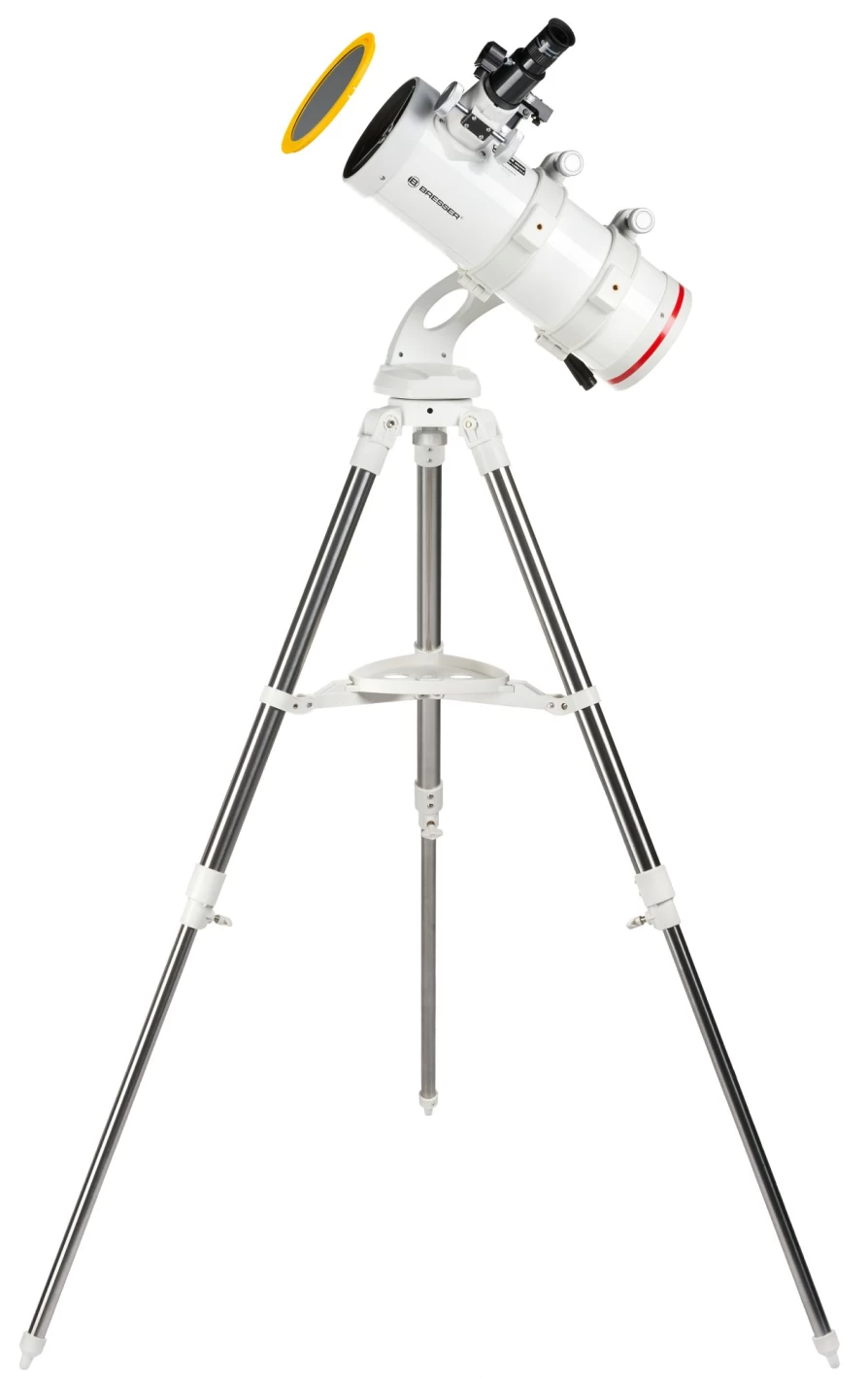 Bresser Nano NT-114/500 Newtonian Telescope – 114mm Aperture, 500mm Focal Length for Stargazing & Astronomy