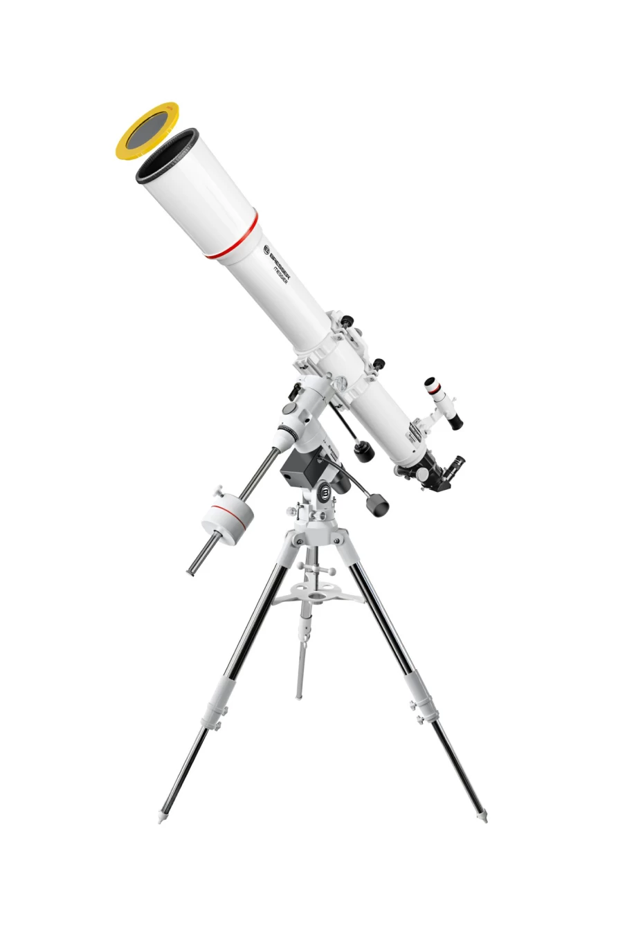 Bresser AR-102L/1350 Refractor Telescope with EXOS-2 EQ5 Mount for Astronomy