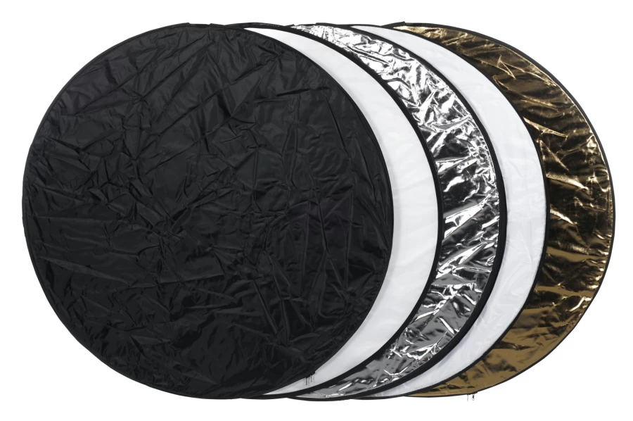 Bresser BR-TR1 5-in-1 Collapsible Round Reflector 78cm Photography Light Modifier