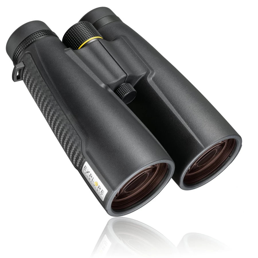 Bresser 15X56 Roof Prism Binoculars with Phase Coating - High Power G400 Explorer Series for Astronomy & Outdoor Viewing