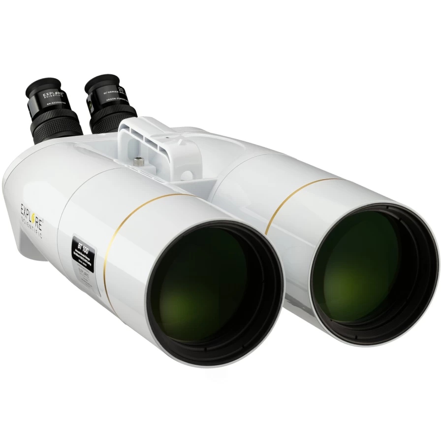 Bresser BT-100 SF Giant Binoculars with 62° Wide Angle Eyepieces 20mm for Astronomy Exploration