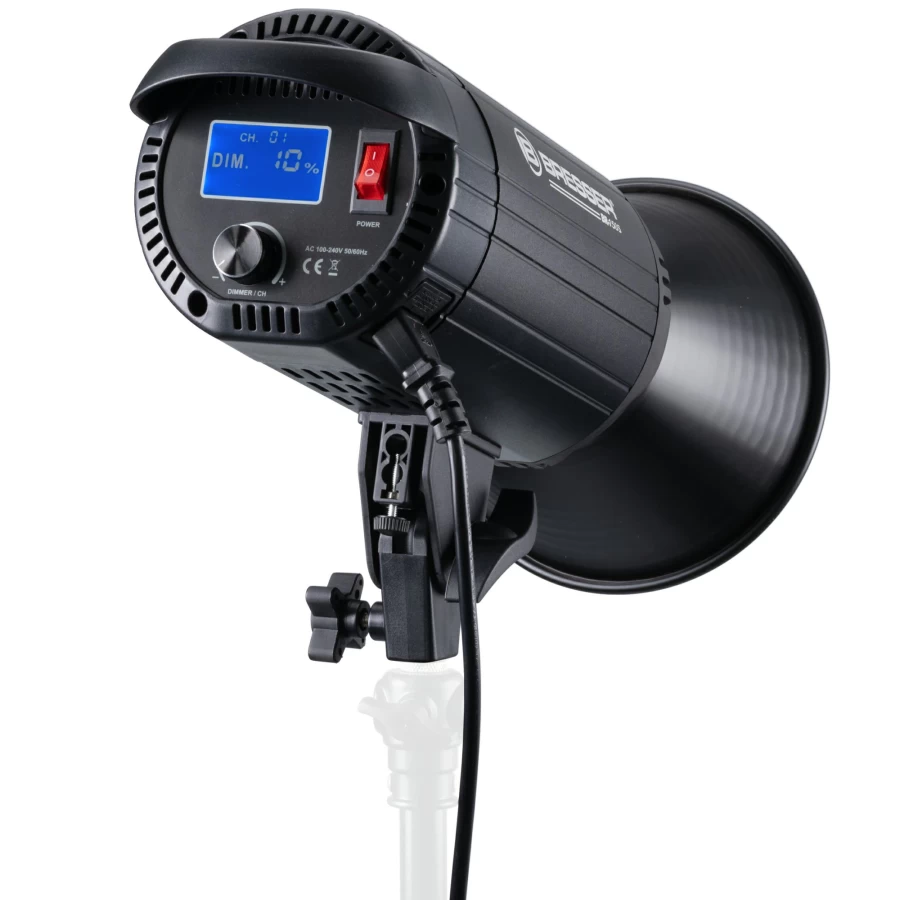 Bresser BR-150S COB LED Studio Light - Professional Continuous Lighting for Photography & Videography