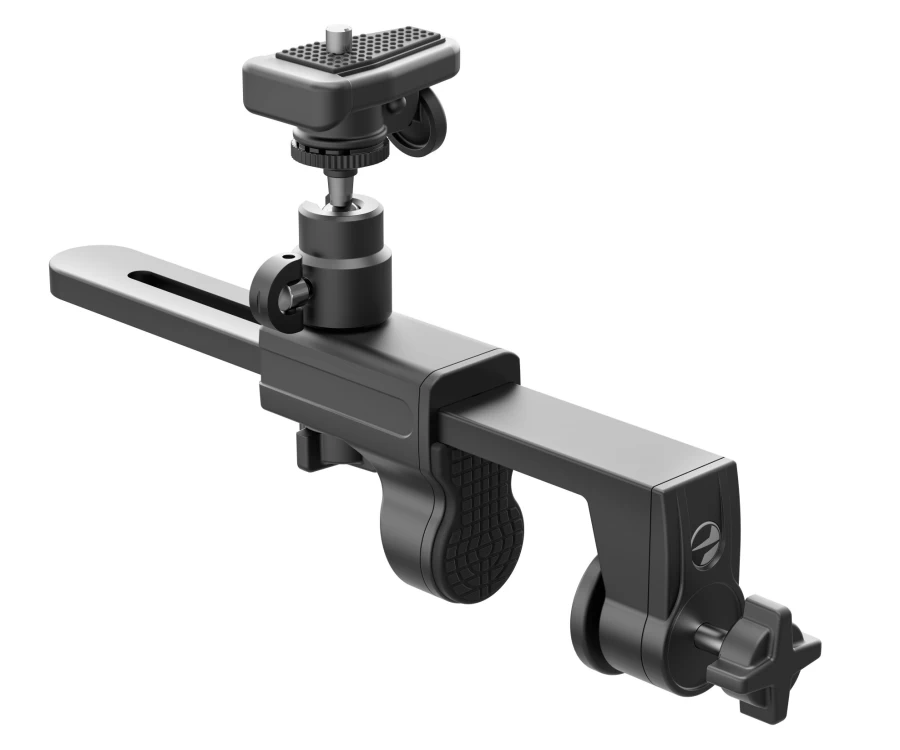 Bresser Pulsar C-Clamp Mount for Telescopes and Optics - Secure & Adjustable Tripod Adapter