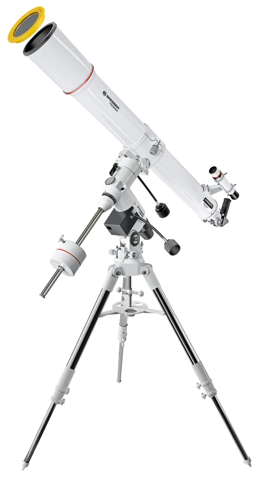 Bresser Messier AR-90L 1200mm Refractor Telescope with EXOS-2 EQ5 Mount for Astronomy