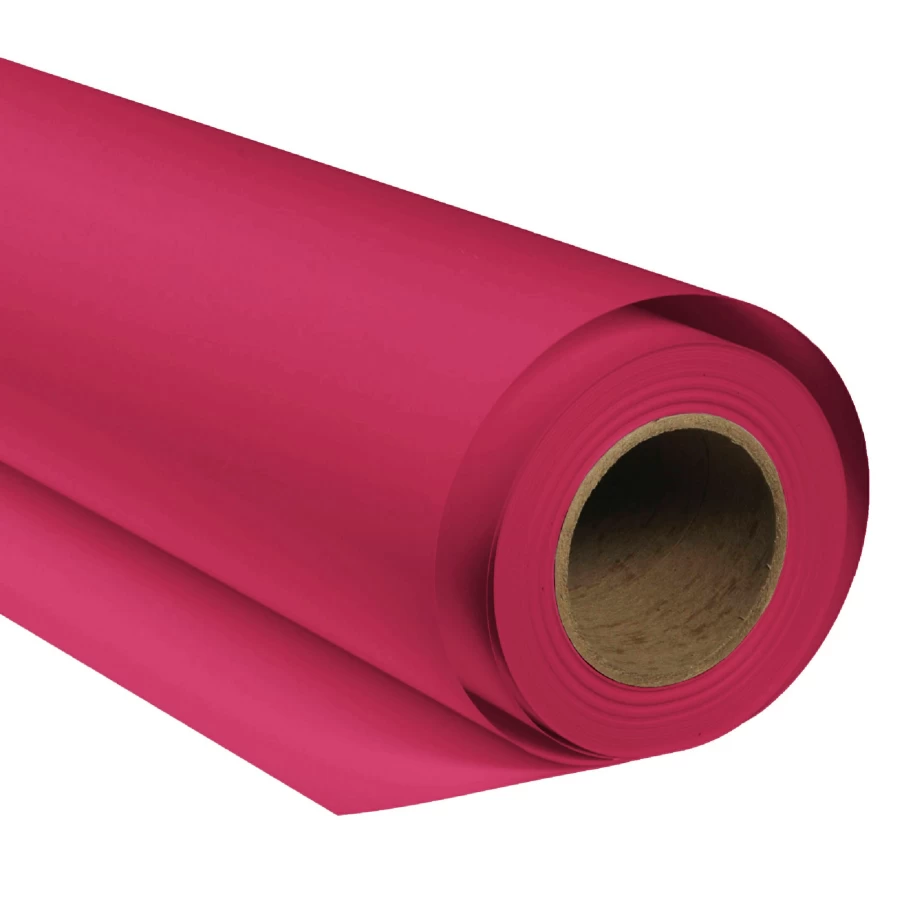 Bresser SBP13 Crimson Red Paper Background Roll - 3.56m x 15m for Photography & Studio Backdrops