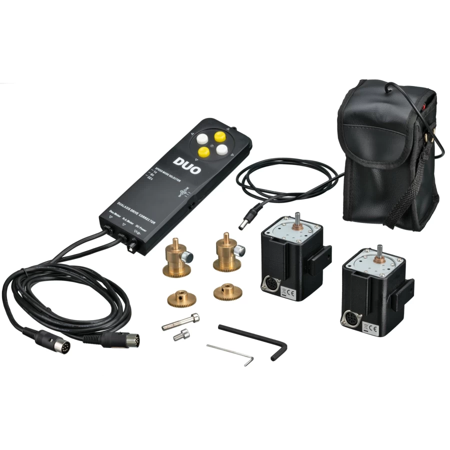 Bresser Ra/Dec Motor Kit Duo for Exos-2 and EQ/Mon-2 Telescopes – Precision Dual-Axis Tracking System