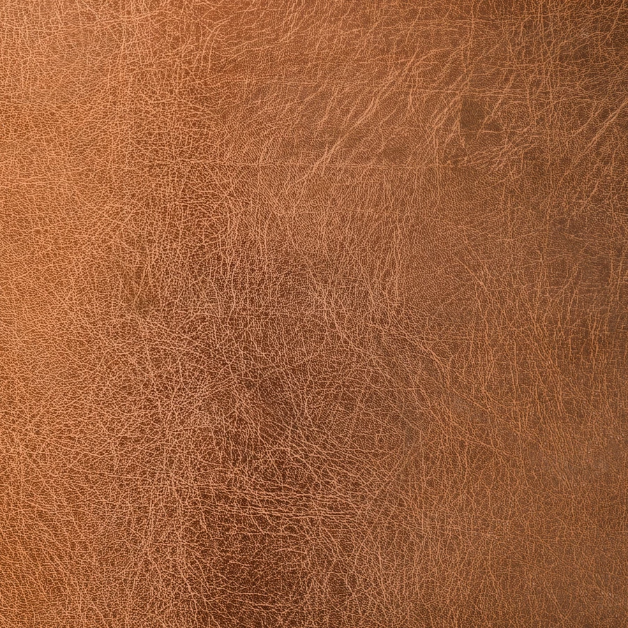 Bresser 60x60cm Rust-Brown Leather Look Flat Lay Photography Background for Tabletop Product Shoots