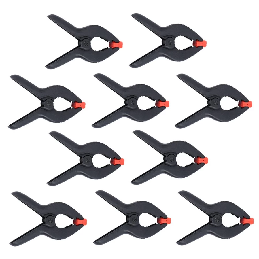 Bresser BR-52 Deluxe Studio Clamp Set - 2 Inch (10-Piece Kit) for Professional Photography & Lighting Equipment