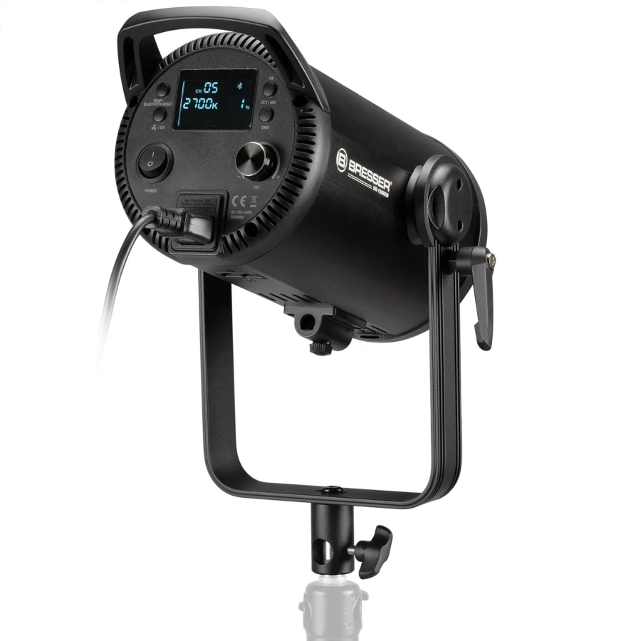 Bresser BR-180 RGB COB LED Light Duo Kit – Dual High-Intensity Studio Lighting for Professional Photography & Videography