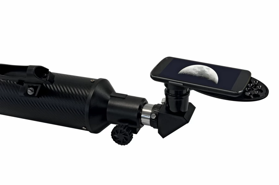 Bresser Taurus 90/900 Refractor Telescope with Smartphone Adapter & Solar Filter for Astronomy Observation