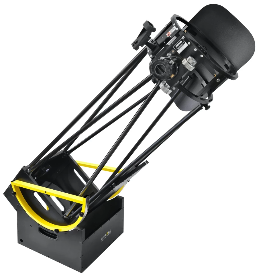 Bresser Explore Scientific Ultra Light Dobsonian Telescope 254mm f/4.7 - Portable Aperture for Deep Sky Observation