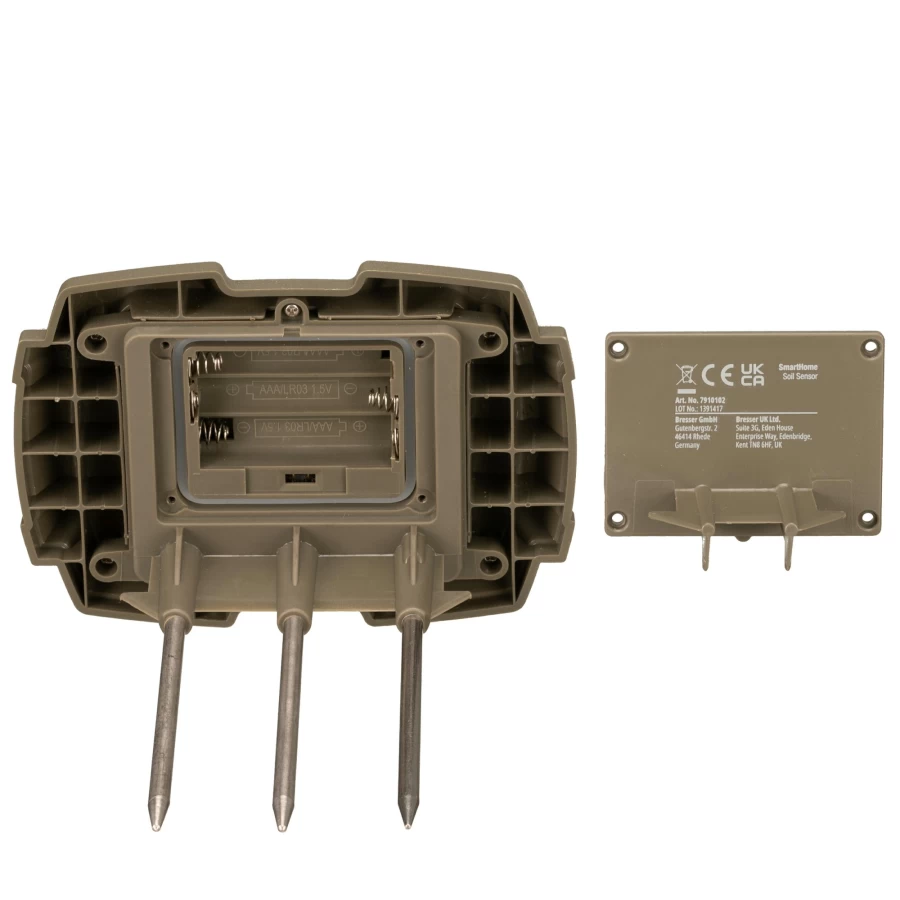 Bresser Smart Soil Moisture Sensor for Smart Garden & Home Automated Watering System - Compatible with 7510100 / 7510200