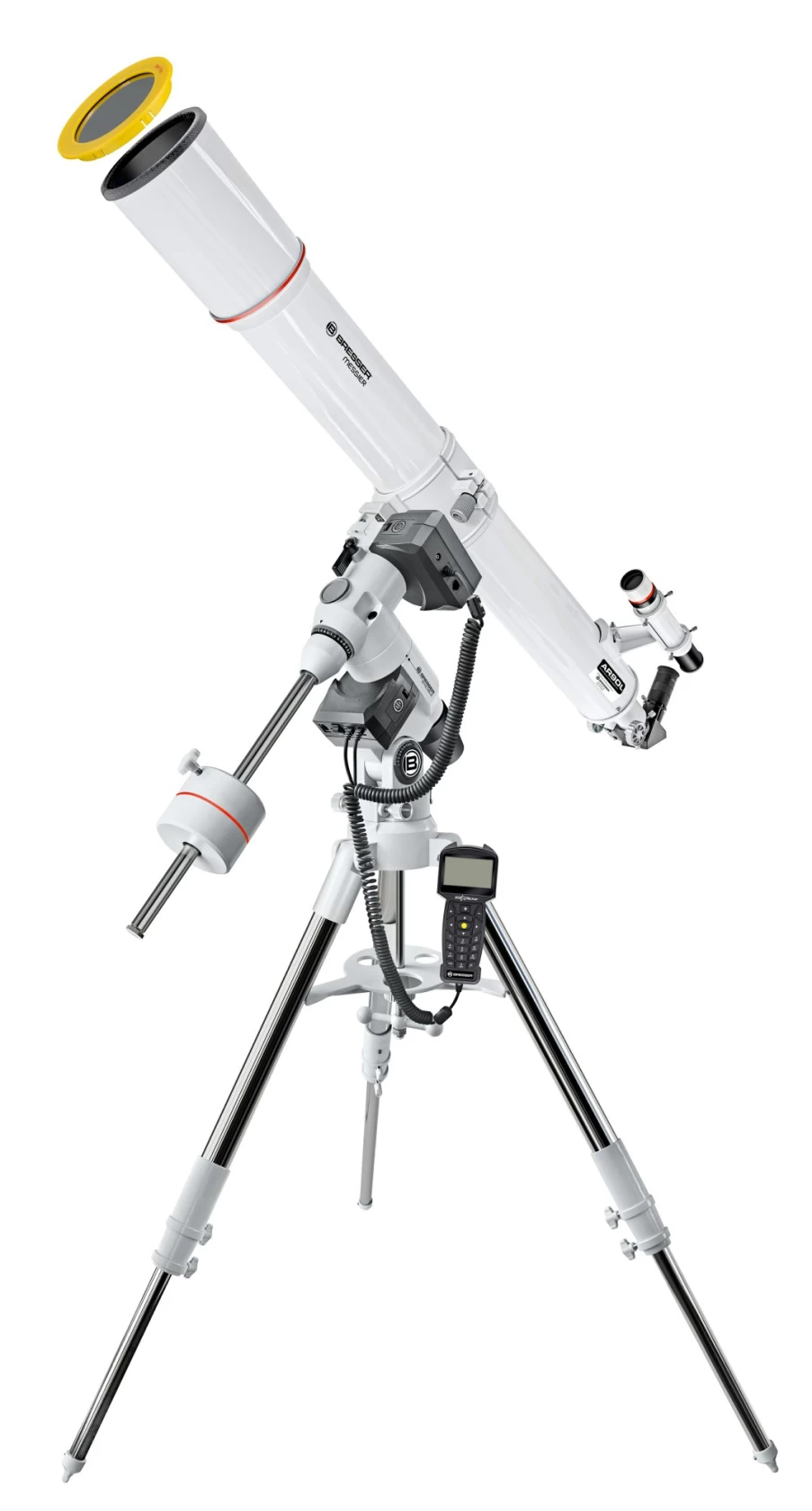 Bresser Messier AR-90L 1200mm Refractor Telescope with EXOS-2 EQ5 GoTo Mount for Astrophotography