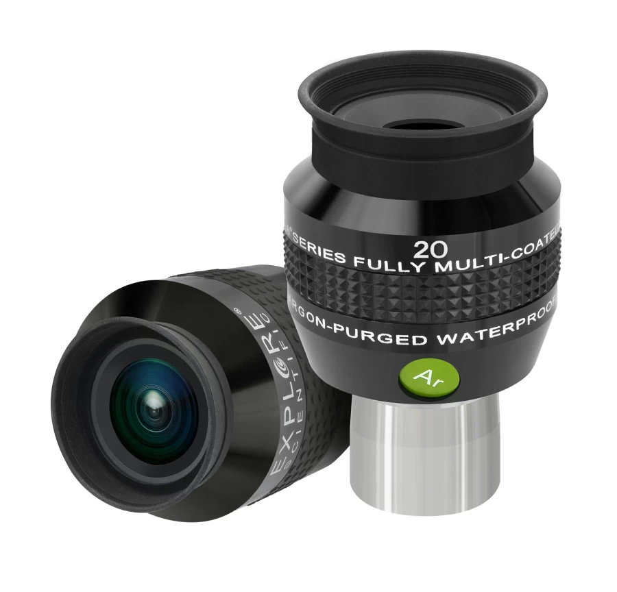 Bresser 20mm 68° Ar Eyepiece 1.25" for Telescopes - High Quality Astronomy Accessory