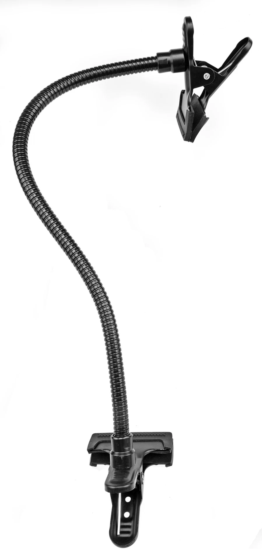 Bresser BR-20 Adjustable Gooseneck Clamp Mount with Secure Grip for Flexible Positioning