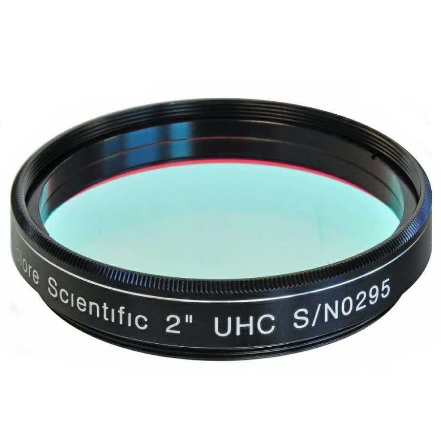 Bresser 2" UHC Nebula Filter for Enhanced Deep Sky Exploration - High Contrast Astronomy Light Pollution Reduction