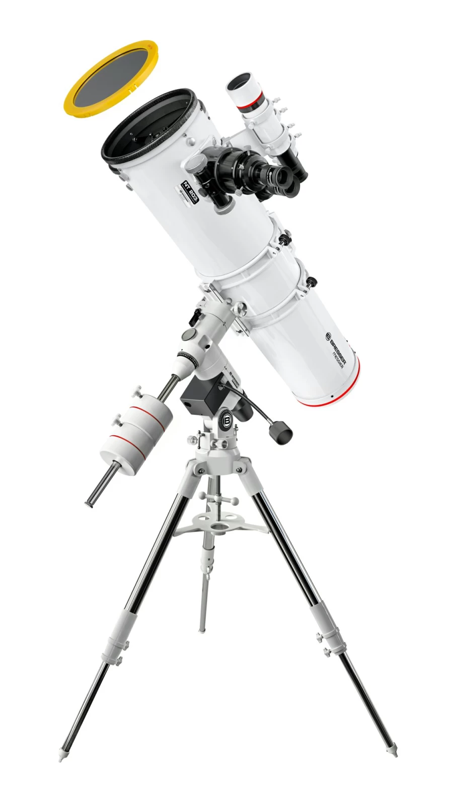 Bresser Messier NT-203/1200 Hexafoc Reflector Telescope with EXOS-2/EQ5 Mount for Astrophotography