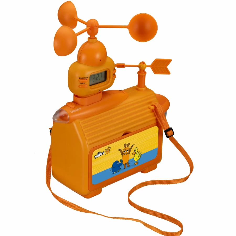 Bresser Kids Weather Station - Die Maus Educational Weather Toy for Children
