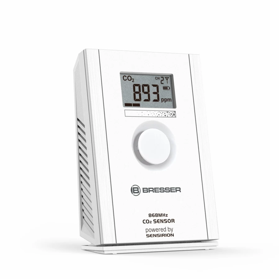 Bresser Portable CO2 Sensor – Accurate Indoor Air Quality Monitor for Home & Office