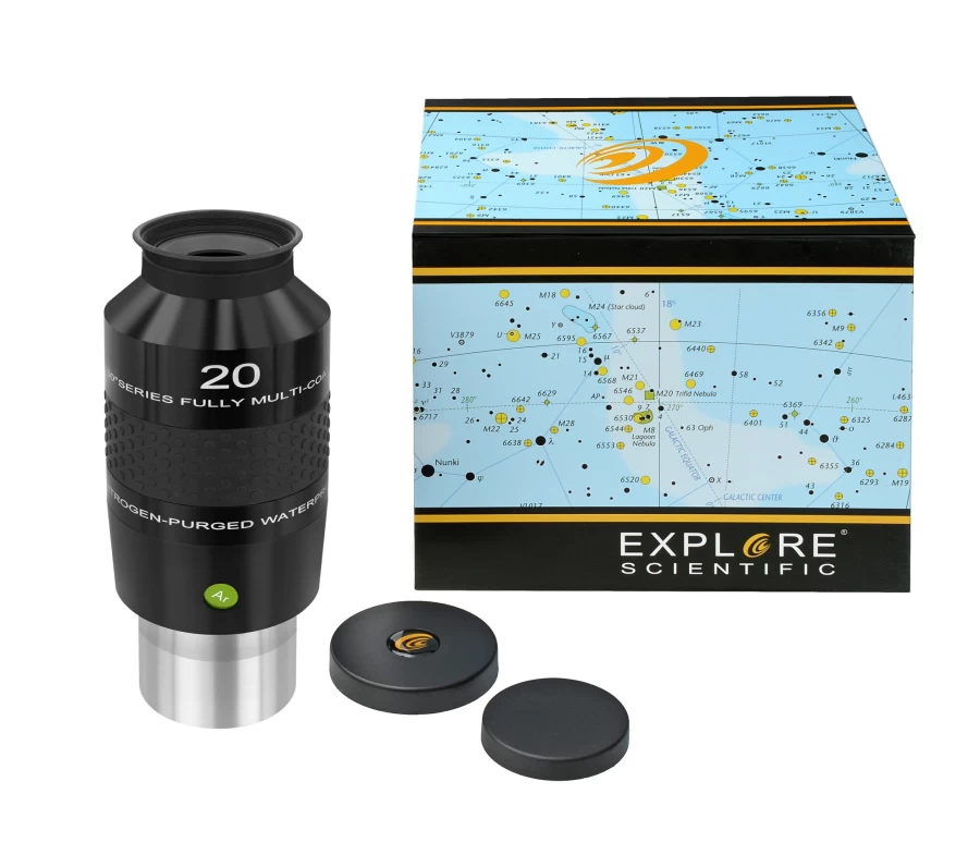 Bresser 20mm 100° Ultra Wide Angle Eyepiece (2") for Telescopes - Explore Scientific Alternative