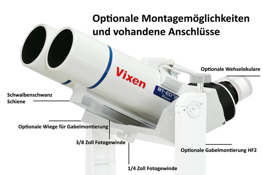 Bresser Bt-Ed70S-A 70mm Astronomy Binocular Telescope for Stargazing & Observation