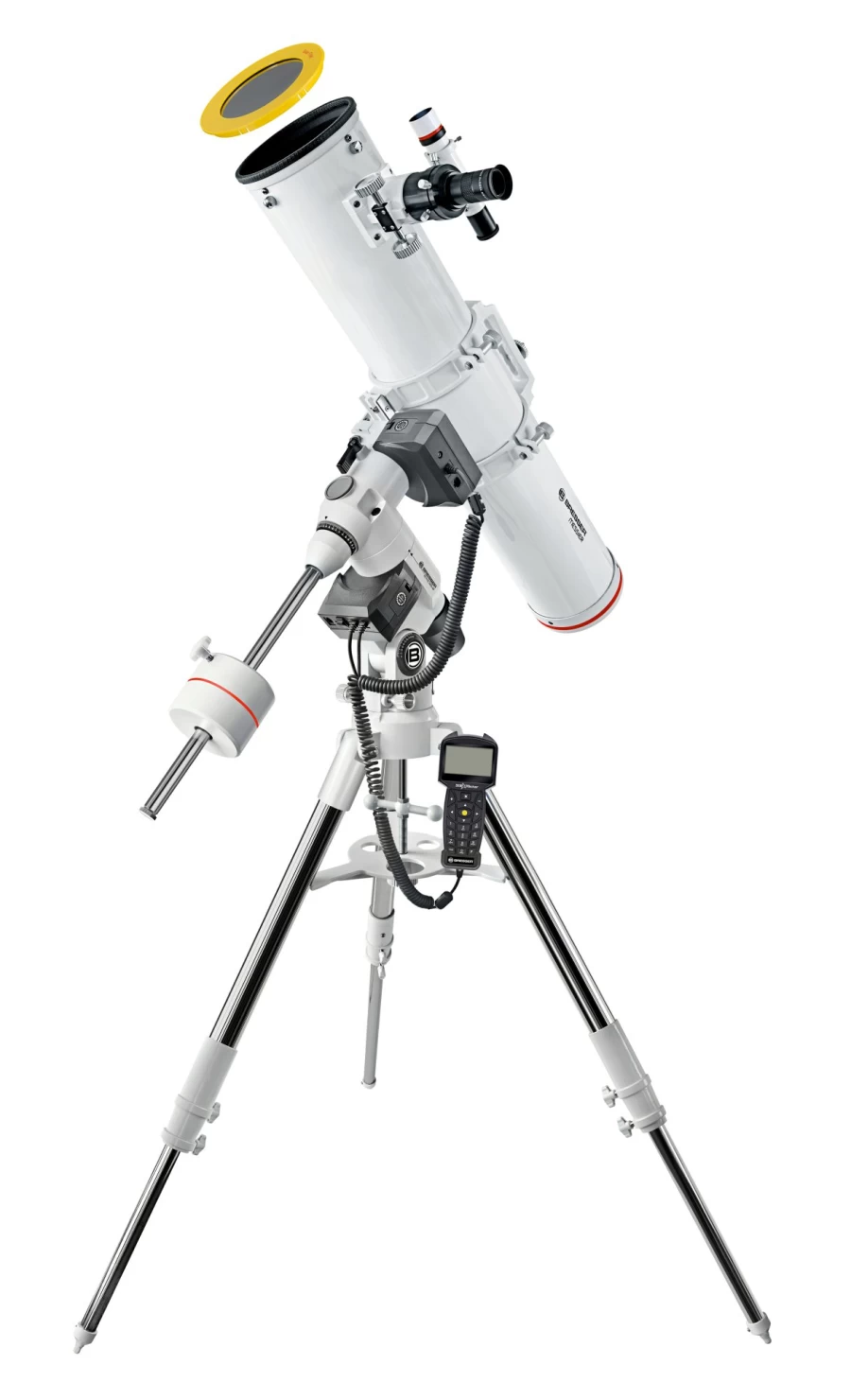 Bresser Messier NT-130/1000 EXOS-2 GoTo Telescope – 130mm Aperture Reflector for Astrophotography & Stargazing