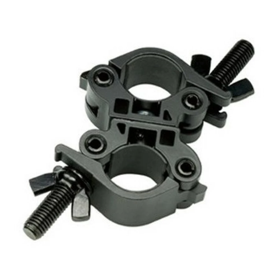 Bresser JM-04 Double Pipe Clamp 35mm - Heavy Duty Dual Pipe Mounting Bracket for Secure Fastening