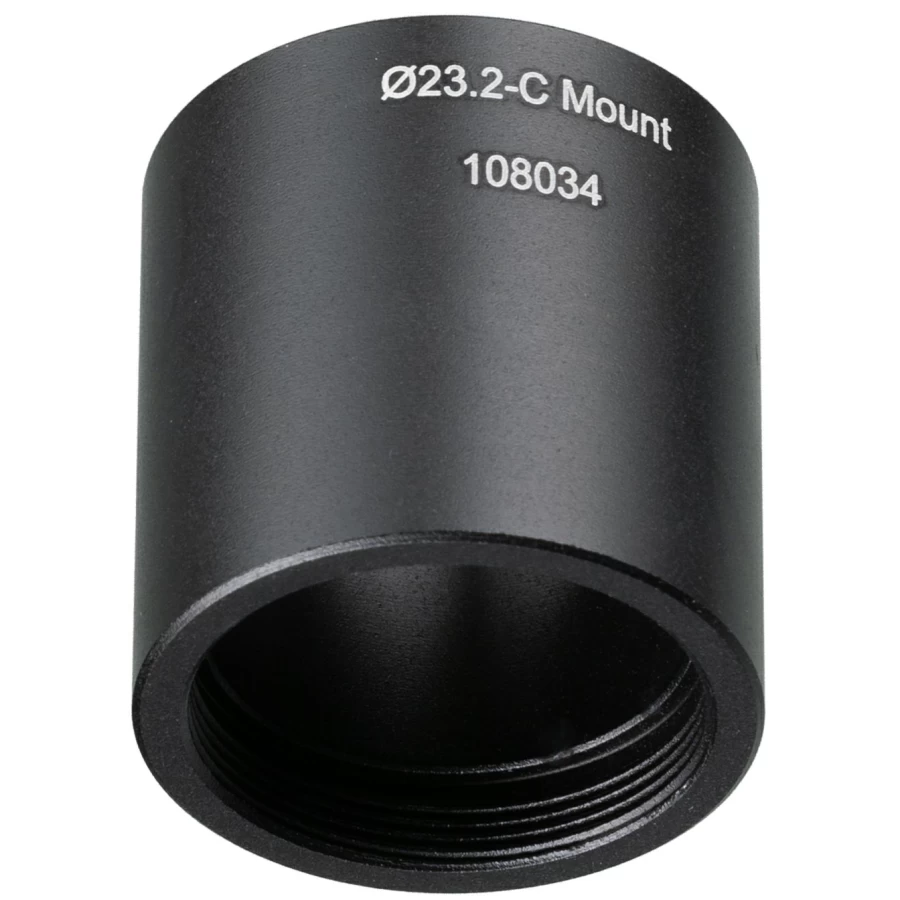Bresser 30.5mm C-Mount Microscope Camera Adapter for DSLR & Microscope Photography