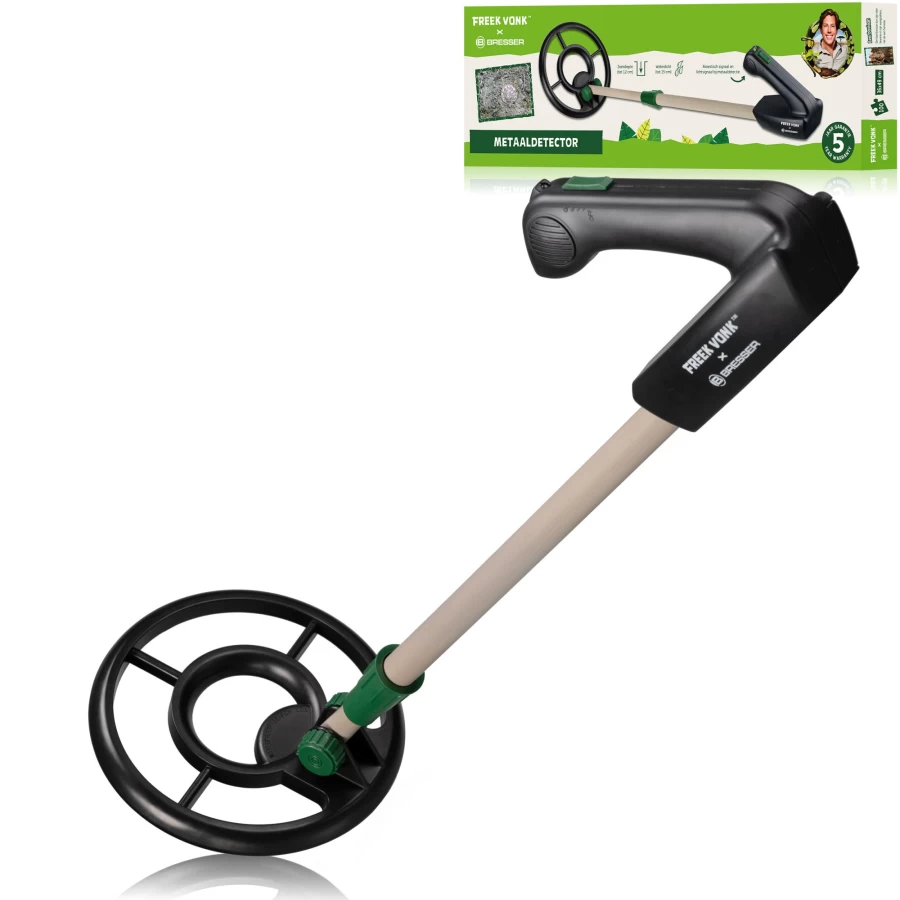Bresser Freek Vonk Edition Professional Metal Detector for Treasure Hunting