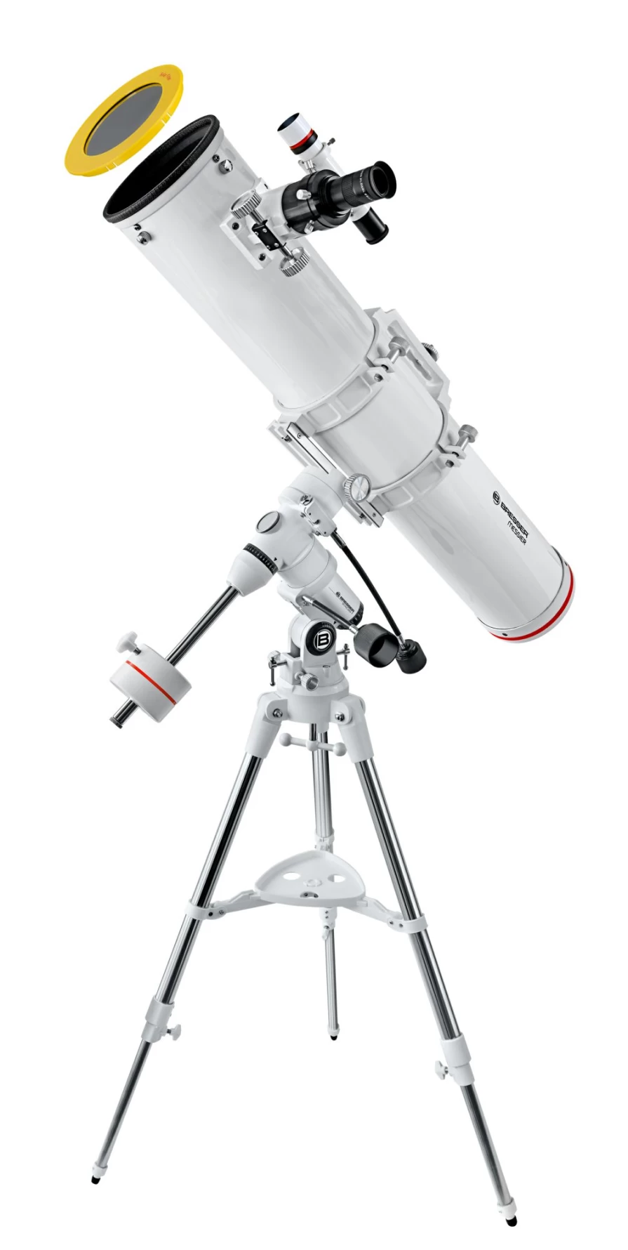 Bresser Messier NT-130/1000mm Refractor Telescope with EXOS-1 Mount for Astrophotography