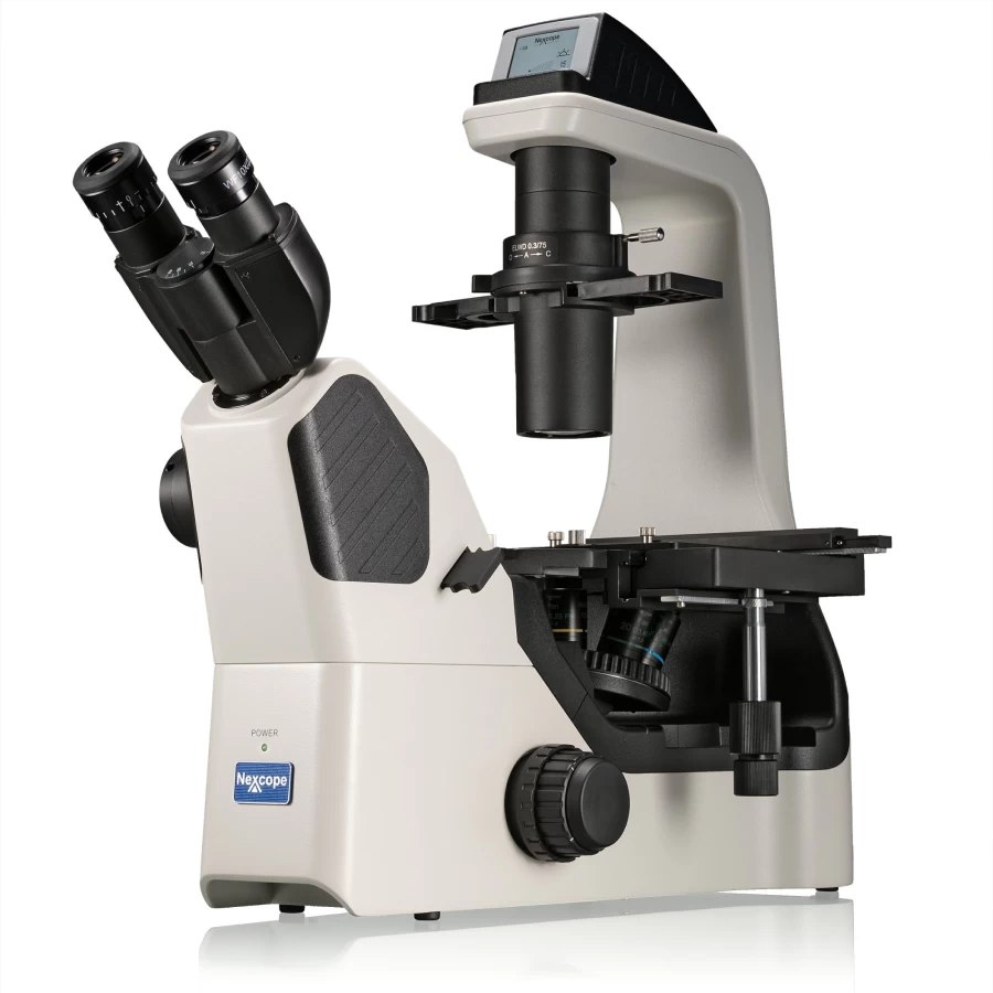 Bresser Nib620 Inverted Laboratory Microscope with Phase Contrast - Professional Grade for Advanced Research