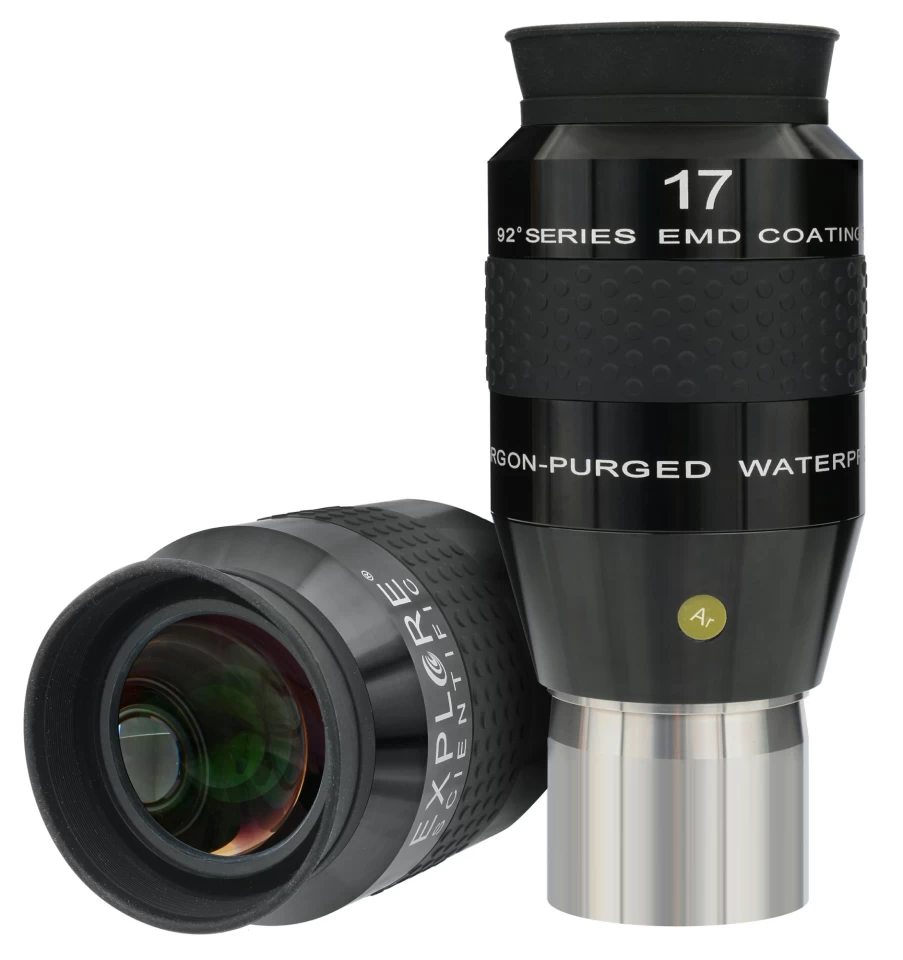 Bresser 17mm 92° Ultra Wide Angle Eyepiece for Telescopes - Explore Scientific Style High Performance Lens