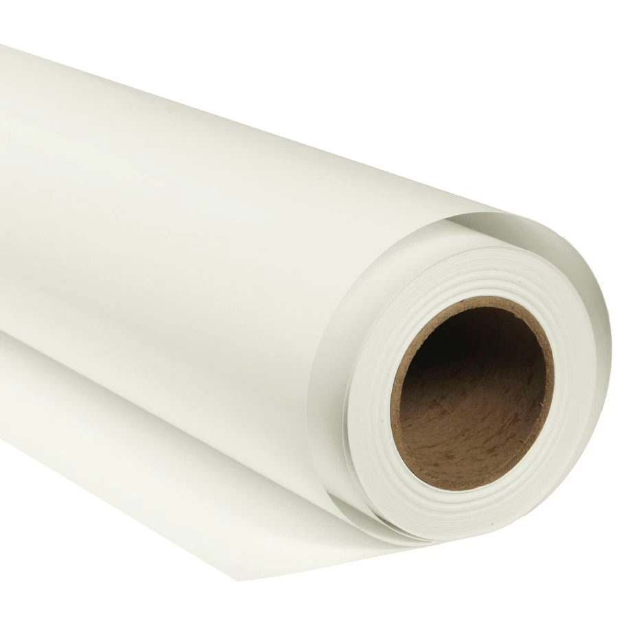 Bresser SBP32 Polar White Paper Background Roll - 1.69m x 11m for Photography Studio Backdrop
