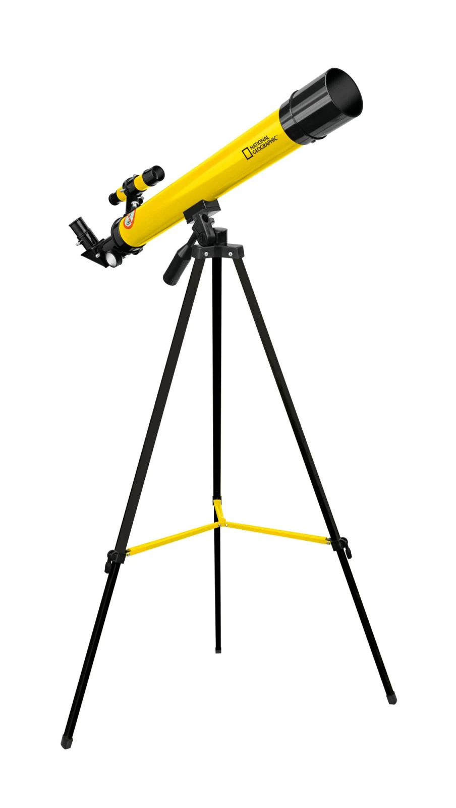Bresser National Geographic 45/600 AZ Telescope – Portable Refractor for Astronomy Beginners