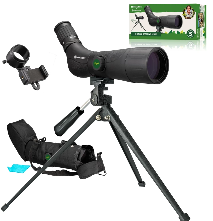 Bresser Freek Vonk Edition Spotting Scope - High-Performance Optics for Wildlife Observation