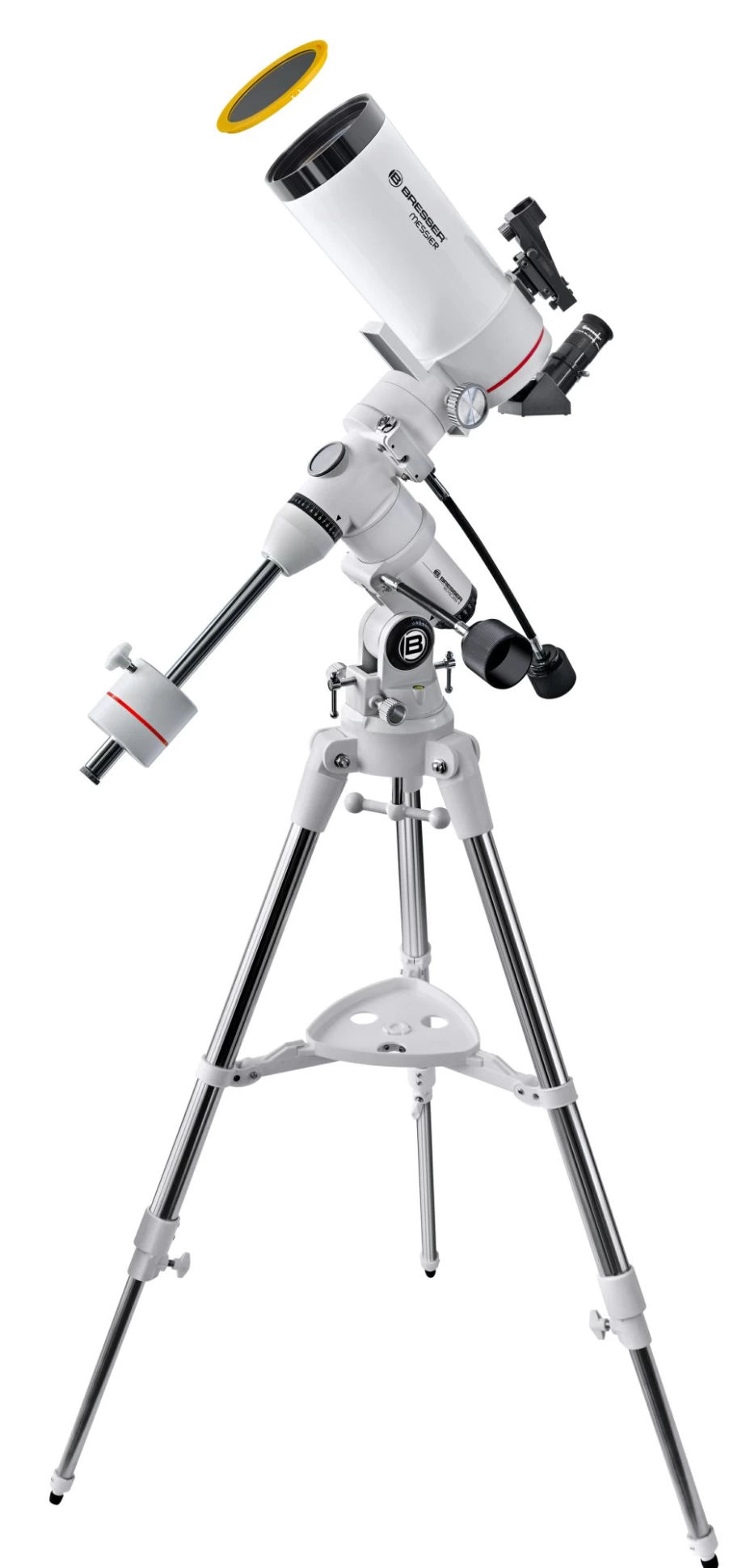 Bresser Messier MC-100/1400 EQ4 Refractor Telescope with EXOS-1 Mount for Astrophotography
